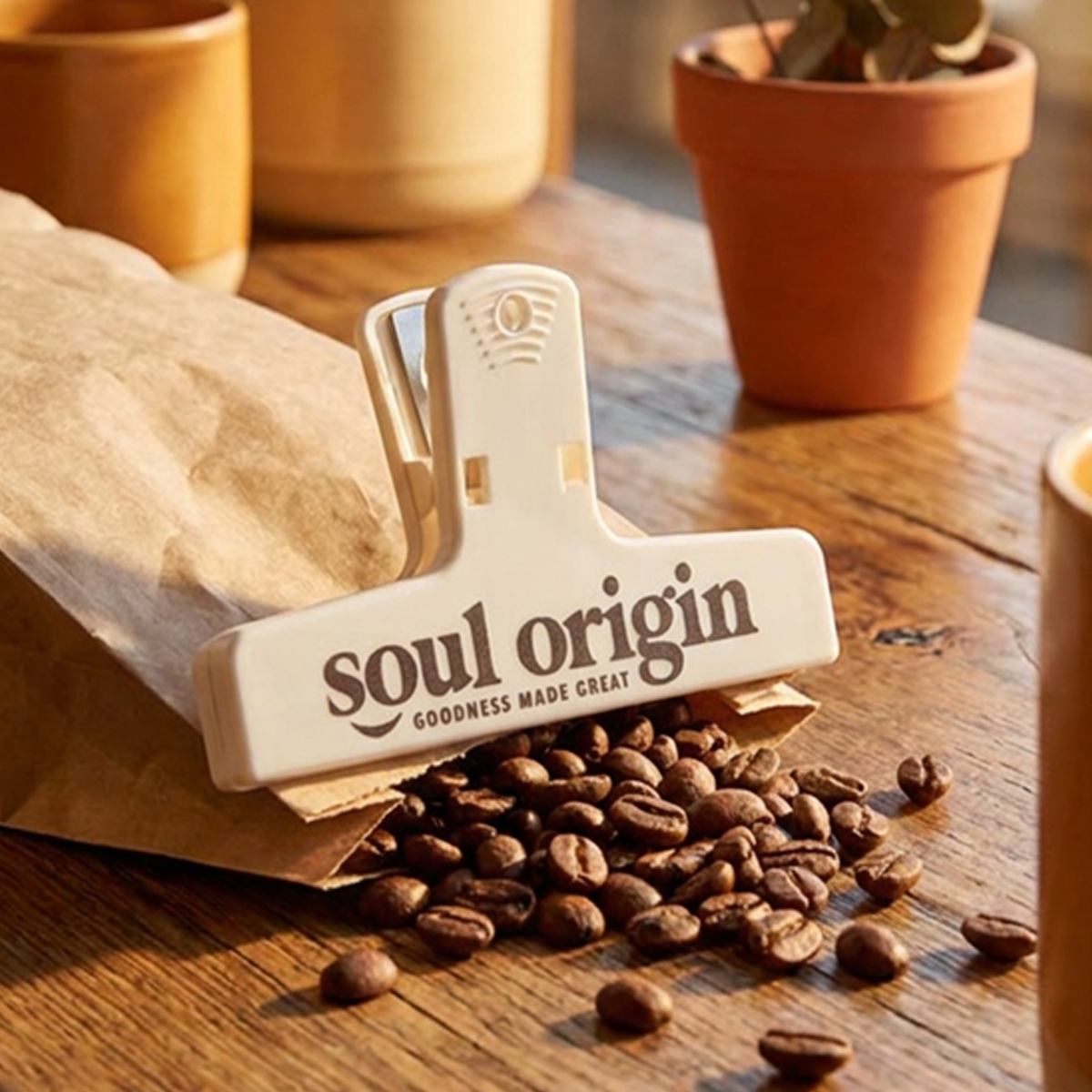 Soul Origin Coffee clip at home coffee